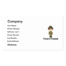 future fireman business card templates