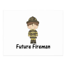 future fireman postcards