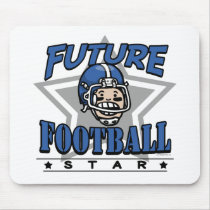 Future Football Star Blue Helmet
