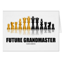 Future Grandmaster (Chess Set) Greeting Card