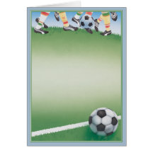 Future Kicks © Greeting Card