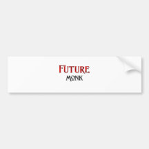 Future Monk Bumper Stickers
