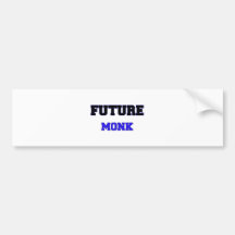 Future Monk Bumper Stickers