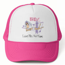 Future Mrs. Beach Bride Trucker Hats