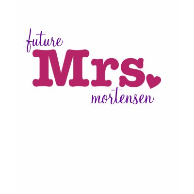 Future Mrs. Customisable T-Shirt by TheMrsShoppe