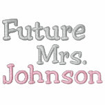 Future Mrs. Name embroidered shirts