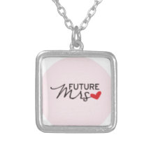 future mrs  -your married name necklace