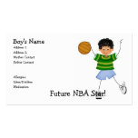 Future NBA Star! Mummy Cards business cards