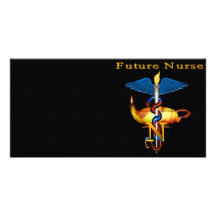 Future Nurse Personalized Photo Card