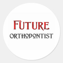 Future Orthodontist Sticker