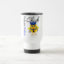 Future Police Chick Coffee Mug