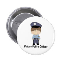 future police officer (boy) button