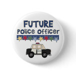 Future Police Officer  Pinback Button