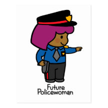 Future Policewoman Post Cards