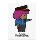 Future Policewoman postcards