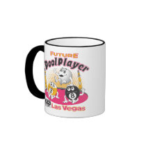 Future Pool Player - Pink Mugs