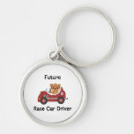 Future Race Car Driver (boy) Key Chain