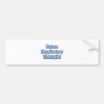 Future Respiratory Therapist Bumper Sticker