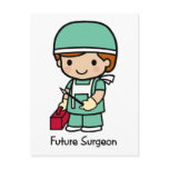 Future Surgeon - Boy postcards