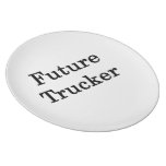 Future Trucker Party Plates