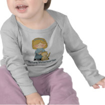 Future Veterinarian Blonde Hair T Shirts