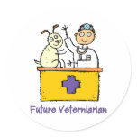 Future Veterinarian - Boy stickers