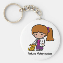 Future Veterinarian - Girl Key Chain