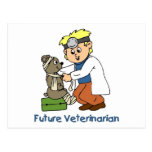 Future Veterinarian - Little Boy Post Card