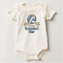 Future Volleyball Star Baby One Piece t-shirts