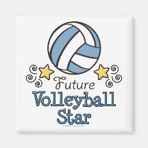 Future Volleyball Star Magnet