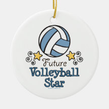 Future Volleyball Star Ornament