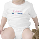 Future Voter! Girl's Romper