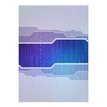futuristic design invitation