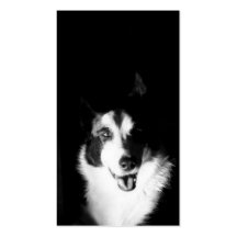 Futuristic Dog Business Card