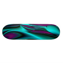 Futuristisch, Abstrakt Skateboard Deck