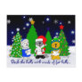 'Fuzzy Carolers' Post Cards