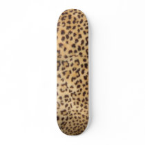 Fuzzy Cheetah Skateboard