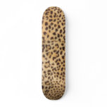Fuzzy Cheetah Skateboard