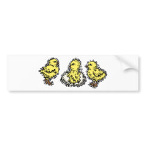Fuzzy Chicks bumper stickers