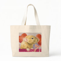 fuzzy dumbo baby tote bag