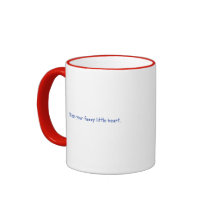 FUZZY LITTLE HEART by Boynton Coffee Mug