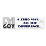 FYI-Project_G0Y, A ZER0 Makes All theDifference... bumper stickers