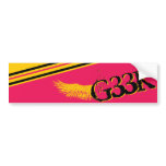 G33K bumper stickers
