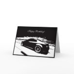 G35 Coupe Car themed Birthday Card