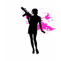 G36 Girl 1 Pink t-shirts
