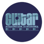 G.A.S. Acoustic Blue Stickers