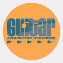 G.A.S. Acoustic Blue Sticker