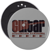 G.A.S. Acoustic Rust Button