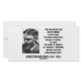 G. B. Shaw Progress Depends Upon Unreasonable Man Custom Photo Card