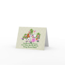 G. B. Shaw Vegetarian Quote Greeting Card